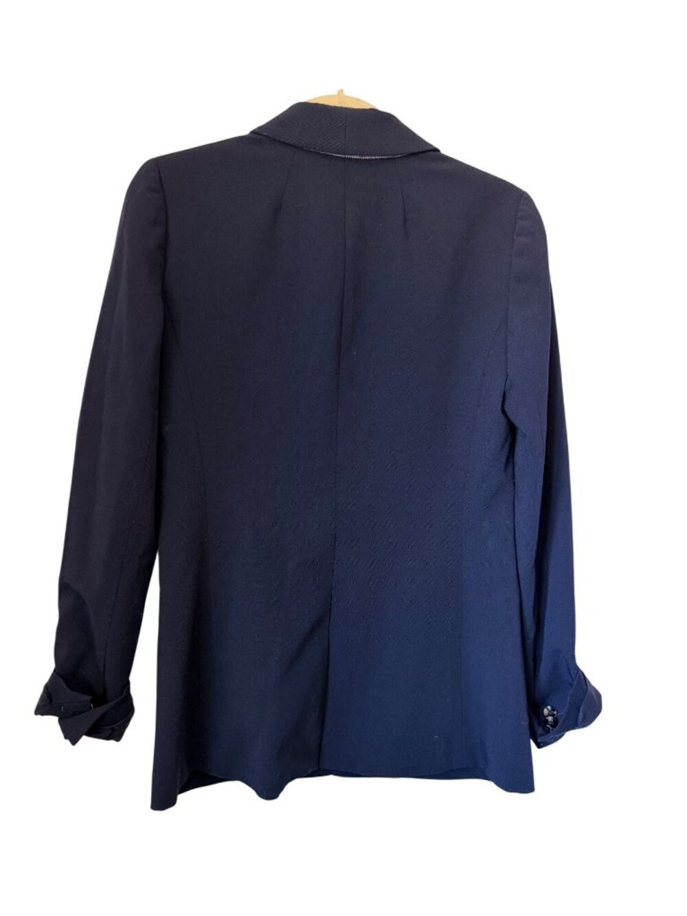 Madewell Classic Women's Navy Shawl Collar Blazer Size 2 - Picture 2 of 4